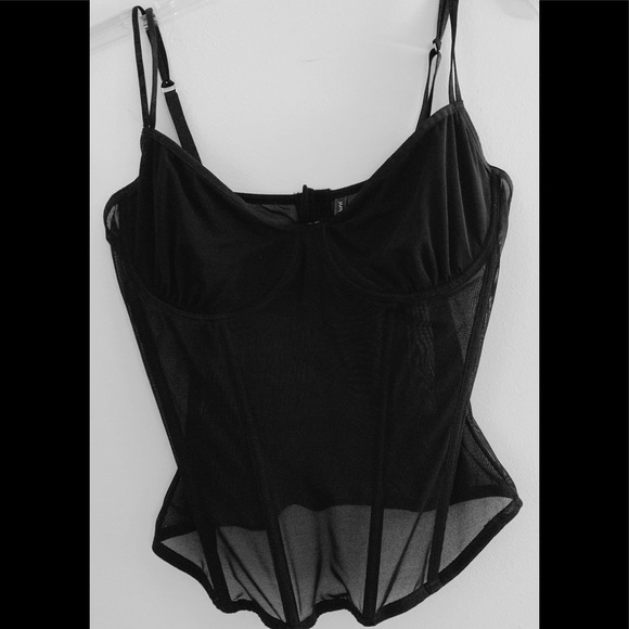 Corset party Bralet crop top - Picture 2 of 8